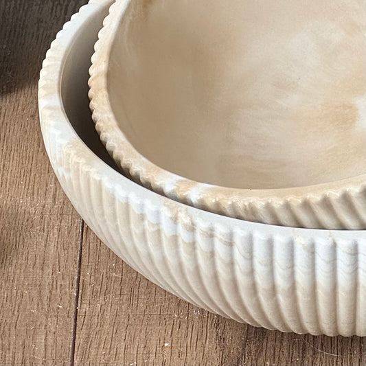 Travertine Bowl