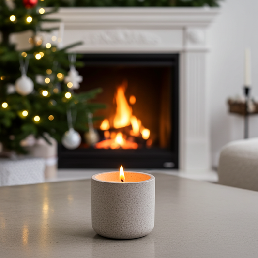 Christmas Spice Scented Candle - midi