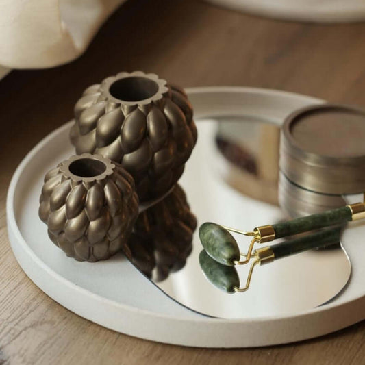 Groot duurzaam dienblad in japandi stijl van Pebbles en LouLou