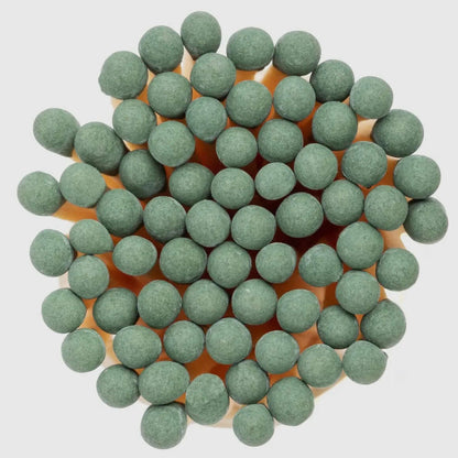 Stijlvolle olijfgroene lucifers in nordic stijl van Pebbles & Loulou