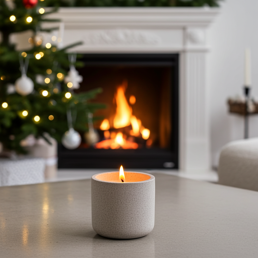 Christmas Spice Scented Candle - midi