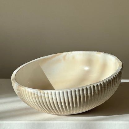 Travertine Bowl